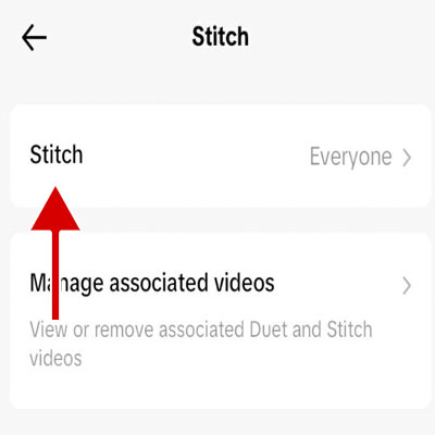 Tap on Stitch
