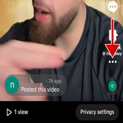 Tap on More Options