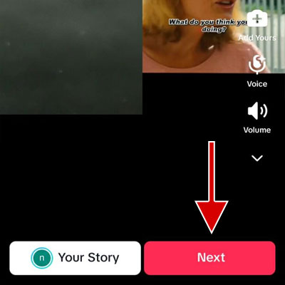 Tap on the Next button