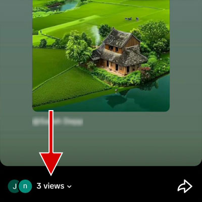 Tap Views at the bottom of the screen