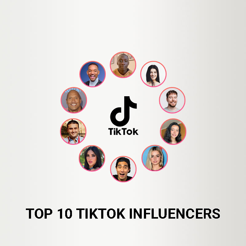 top 10 TikTok influencers