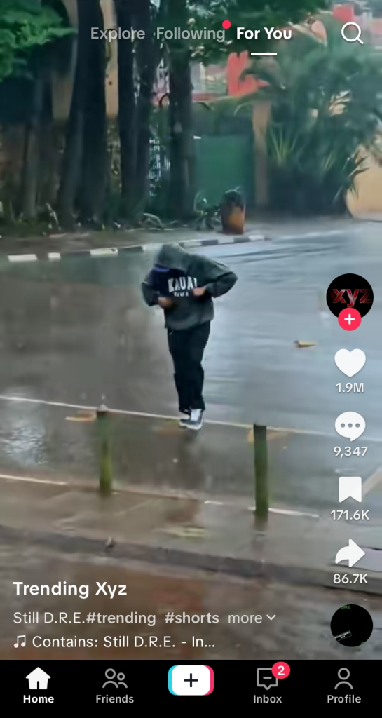 The For You Page on TikTok